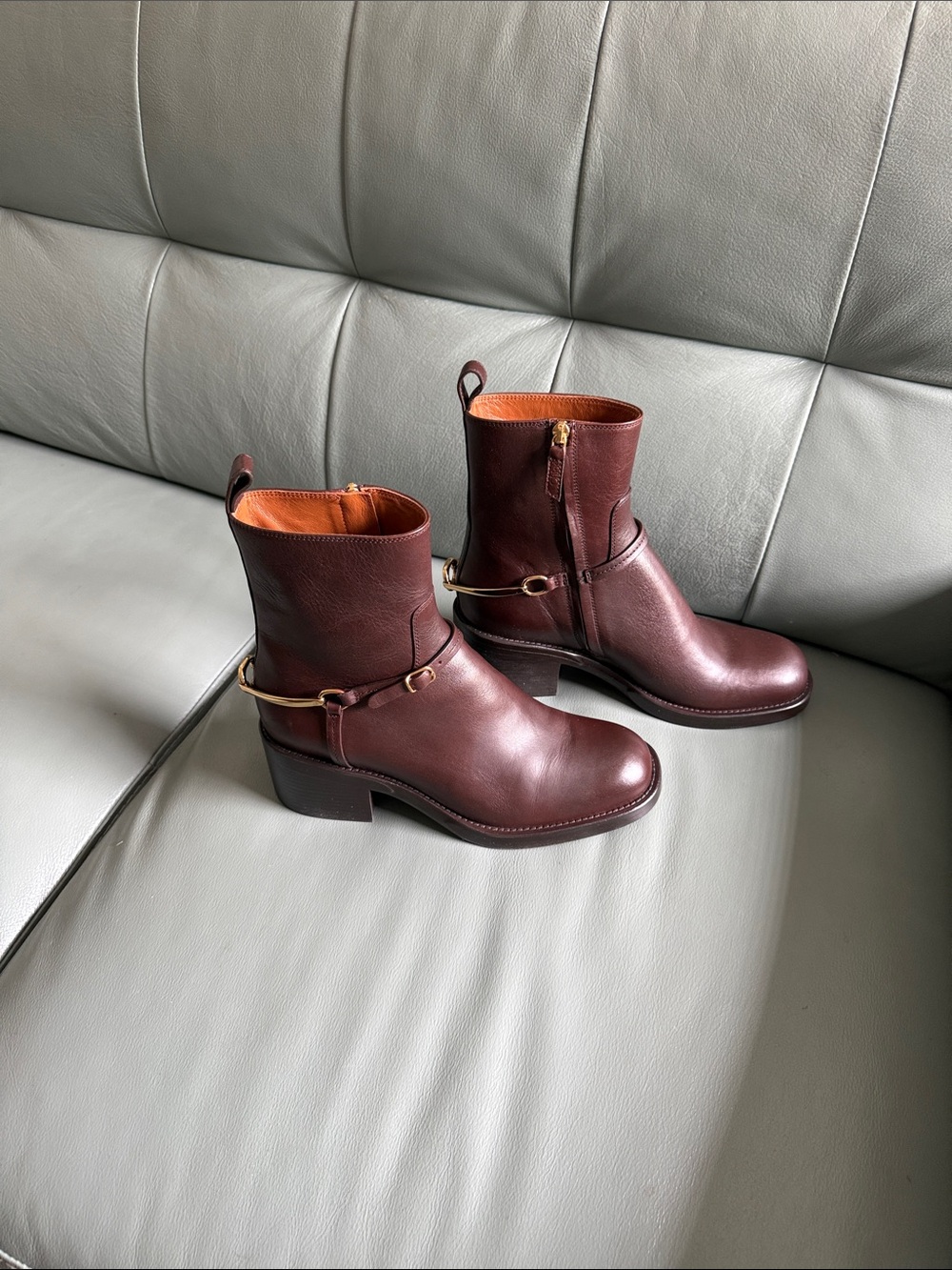NWT Chloé Authentic Dakota Ankle Boots - Picture 6 of 16